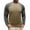 Khaki, variant on DeHolifer Men's T-Shirts Color Block Reglan Sleeve Long Sleeve Crewneck Blouse T-Shirts Sports Tunic Tops Black L
