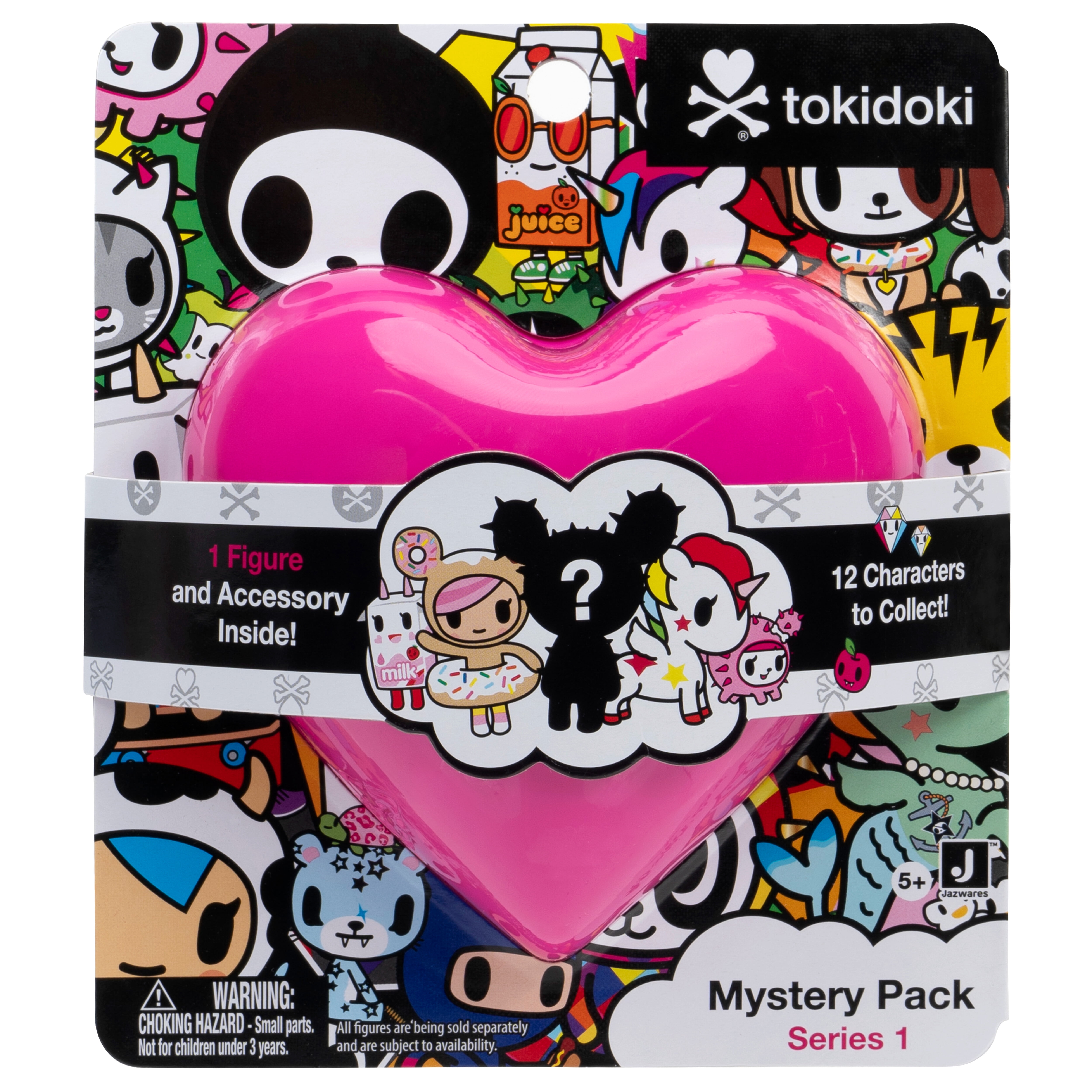 tokidoki 2 inch Mystery Assortment - 1 Figure and 1 Accessory - 12 to Collect - S1 - Ages 5+ - Officially Licensed tokidoki Product from Jazwares