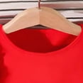 thumbnail image 4 of CAUYDY Toddler Girls Short Sets Outfits Short Sleeve T-Shirt Tops and Elastic Shorts Sets 2Pcs Baby Girl Clothes Set kids For 6 12 18 24 Months 2T 3T 4T 5T (Sizes 3-4 Years,H03-Red), 4 of 9