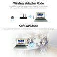 thumbnail image 2 of Adaptador WiFi USB ZAPO BT 4.1 para PC WiFi Dongle, 2 of 8