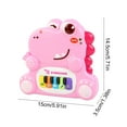 thumbnail image 3 of Clavier Électronique Jouet Piano pour Enfants Instrument Éducatif d'Éveil Musical avec Interaction Familiale Rose Rose, 3 of 6