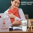 thumbnail image 3 of Teacher Appreciation Gifts for Women 2025 - Insulated Tumblers for Teachers - Birthday Gift, Thank You Gift to Teacher, Principal, Professor, Mom, Wife, Sister - 20 oz, Stainless Steel Floral Cup, 3 of 6
