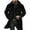 Black, variant on Men's Winter Warm Jacket Suede Thick Thermal Sherpa Fleece Lined Coat Lapel Work Trucker Cargo Jackets for Men with Pockets