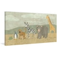thumbnail image 2 of Marmont Hill Animals All in a Row II Canvas Wall Art, 2 of 7