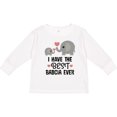 thumbnail image 3 of Inktastic Grandchild Best Babcia Ever Boys or Girls Long Sleeve Toddler T-Shirt, 3 of 5