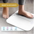 thumbnail image 6 of INEVIFIT Smart Premium Bathroom Scale with Bluetooth and Free Tracking INEVIFIT APP - White, 6 of 8