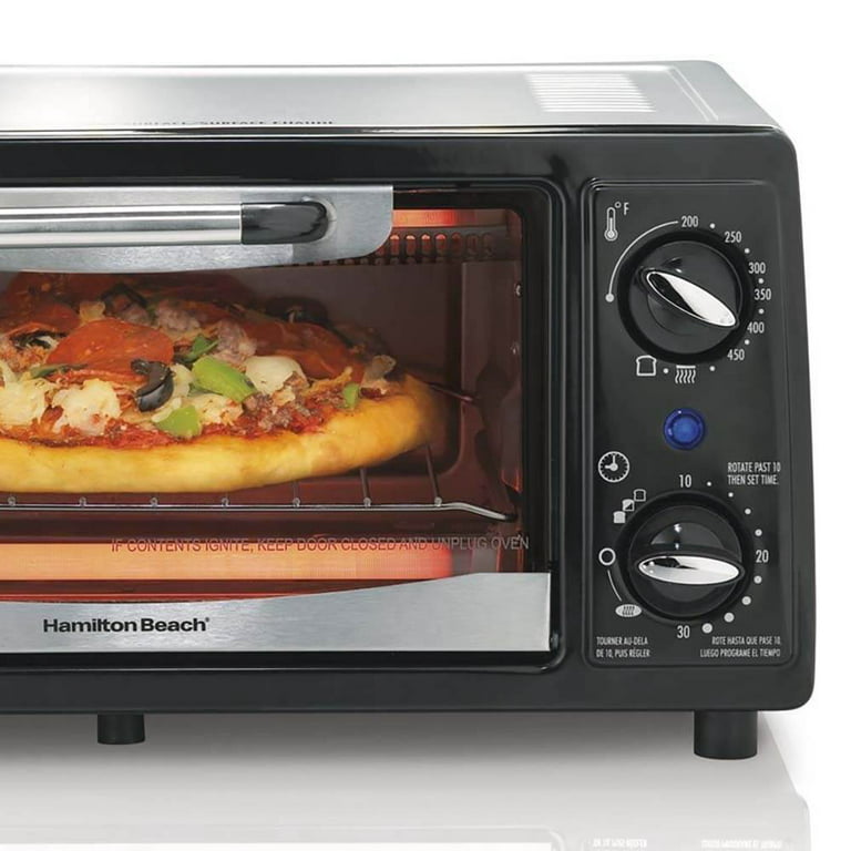 Black & Decker B&D 4 Slice Toaster Oven SSBlk — Beach Camera