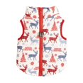 thumbnail image 3 of Ropa navideña para mascotas, para perros pequeños y medianos, impermeable, cálida, chaleco acolchado de algodón, chaqueta para yorkshire terrier y chihuahua, 3 of 5