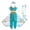 Dress Accessories, variant on ICHTHYOSAUR Princess Costume for Girls Sequin Dress Up for Halloween Cosplay