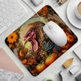 thumbnail image 2 of Thanksgiving Square Desk Pad Mouse Pad, 8.3x9.8 Inch Non-Slip Rubber Bottom Printed Mousepad for Office and Gaming, 2 of 6