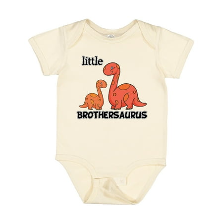 

Inktastic Little Brothersaurus Gift Baby Boy Bodysuit