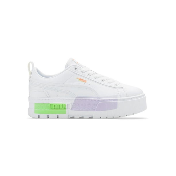 Tenis Puma Mayze Mis Mujer 384851 01 blanco 24.5