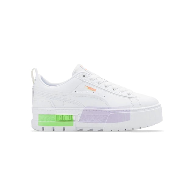 Tenis Puma Mayze Mis Mujer 384851 01 blanco 24.5