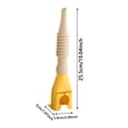 thumbnail image 2 of Extendable Silicone Kitchen Funnel, Clip‑On Bottle Filling Funnel, Spill‑Proof Bottle Filler Gadget Flexible Pouring Tool For Home Kitchen Countertop Liquid Transfer(Coffee-10.04"), 2 of 3