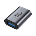 thumbnail image 2 of Adaptador de transferencia de datos de carga USB Gen 2 (USB 3.1 hembra a tipo C hembra), 2 of 6