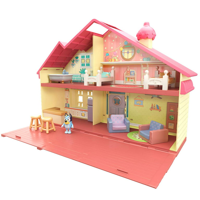 Bluey Family Home - Bluey 2.5-3 Figure with Home Playset