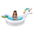 thumbnail image 3 of Splash Buddies Kids Unicorn Portable Inflatable Pool, 3 of 4