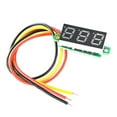 thumbnail image 3 of DC 0-100V Digital Voltmeter LED Display Voltage Detector 0.28" LED Display Panel, 3 of 11