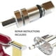 thumbnail image 3 of Pasta Attachment Shear Shaft Coupling Compatible for KSMPSA 5KSMPRA 5KSMPSA Repair Roll Fettuccine, 3 of 5