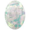 White Opal/Cabochon, October