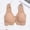 Khaki, variant on Woman Bra Front Closure Bras Seamless Bras Wireless Bra Everyday Bras Women's Clothes