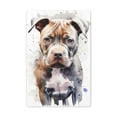 thumbnail image 2 of Watercolor Pitbull Painting - Nursery Collection - Bedtime Stories, 2 of 6