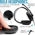 thumbnail image 2 of Auriculares Classroom Barks con micrófono (paquete de 10), 2 of 6