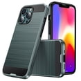 thumbnail image 1 of Compatible con iPhone 13 Cubierta protectora de 6,1 pulgadas Cubierta deslizante a prueba de golpes Capa protectora de doble capa resistente a los arañazos con ranura para tarjeta, 1 of 2