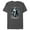 Charcoal Heather, variant on Men's Marvel: Moon Knight Mr. Knight Summon the Suit Graphic Tee Black 2X Large