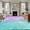 Multicolor, variant on 6'x9' Area Rugs, Pink Blue Turquoise Indoor Outdoor Area Rug for Living Room Bedroom, Gradient Fireworks Minimalism Funny Washable Bathroom Rugs Kitchen Floor Carpet Mats Home Decor Aesthetic