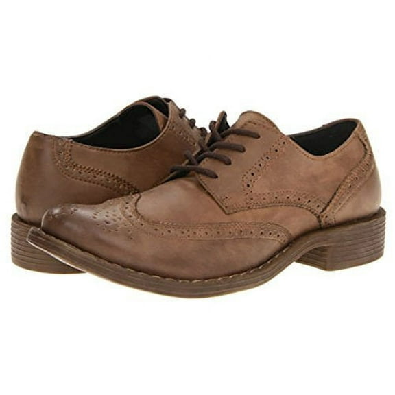 Kenneth Cole Mens Vintage Edition SY Brown Oxfords US 11.5