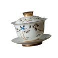 thumbnail image 3 of Taza de té de Kung Fu chino, taza de té de porcelana blanca para el hogar y la oficina, compacta y elegante. 190 ml, 3 of 9