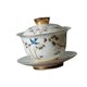 thumbnail image 3 of Taza de té Kungfu, regalo de inauguración de casa, cerámica compacta para familias y amigos, diseño de textura única, elegante taza de té 190 ml, 3 of 9