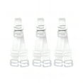 thumbnail image 3 of Accessory Product Title Women's Clear Bra Straps Set 3 Pairs Non Adjustable Straps for Strapless Support, 3 of 3