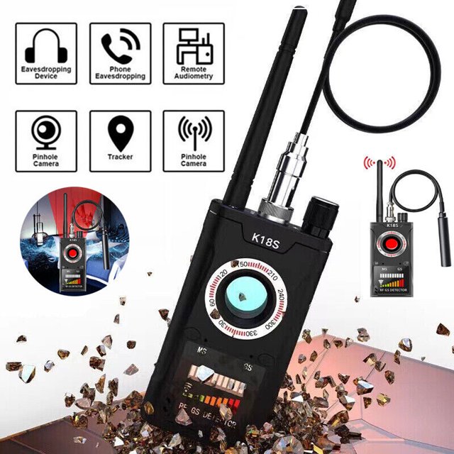 Hidden Camera Detectors Anti Spy Detector Bug GPS RF Signal Wireless