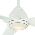 thumbnail image 4 of Ceiling Fan With Light Kit In Contemporary Style 14.75 Inches Tall By 54 Inches Wide-Brushed Nickel Finish-Silver Blade Color Minka Aire Fans, 4 of 10