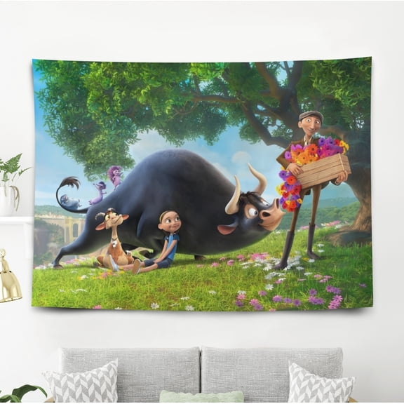 Ferdinand Tapestry Wall Decorations for Bedroom Kids Wall Hanging Birthday Gift