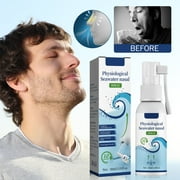 Hessimy Nasal Spray Saline Nasal Moisturizing Spray Physiological Seawater Nasal Spray Mitigate Nighttime Stuffiness Great For Air Travel Dry 30ML