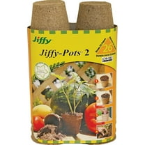 Jiffy 5214 Peat Pots, 2", Round