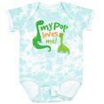 thumbnail image 3 of Inktastic My Pop Loves Me Dinosaur Boys Baby Bodysuit, 3 of 5