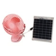 thumbnail image 1 of Ventilador solar, ventilador portátil solar de silicio monocristalino de 10 W, juego de ventilador de panel solar ultra sensible, 1 of 8