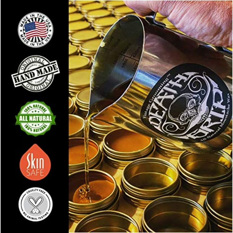 Original Death Grip Extra Strong Hold Mustache Wax