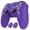 Purple, variant on PlayVital Mecha Edition Silicone Cover Compatible with ps5 Controller with 2 Joystick Caps and 6 Stickers, Shockproof Non-Slip Grip Protector Accessories, Fits for ps5 Charging Station - Purple