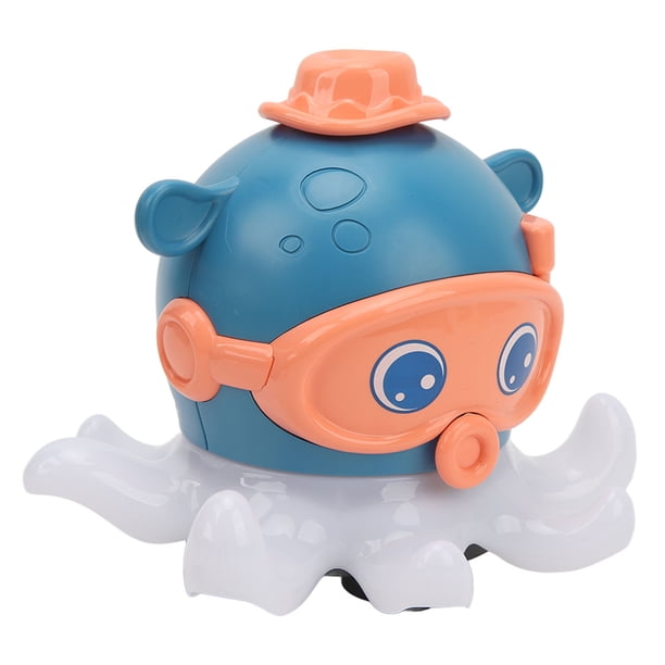 Juguete de Bola Flotante Eléctrica Juguete de Baño de Pulpo de Plástico Interesante y Divertido Juguete de Bola Flotante para bebé con Luz Musical para Niños ANGGREK Otros