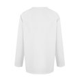 thumbnail image 6 of Tee Shirts for Women Fall Casual Long Sleeve Button Shirts Sweatshirt Top Pullover, 6 of 8