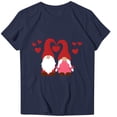 thumbnail image 2 of Aloohaidyvio T Shirts for Women 2025 Cute Valentine Tshirt Casual Short Sleeve Heart Print Graphic Tee Tops, 2 of 5