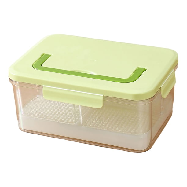 Fiambrera portátil isotérmica para alimentos,ideal para conservar la comida fría o caliente,con bolsa de hielo desmontable y compartimentos separados.Perfecta para preparar comidas en picnics,