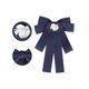 thumbnail image 3 of INSPIRE CHIC Lazos Pre-atados para Mujeres con Moño de Cinta Broche para Bodas Fiesta Pin Corbata Azul Profundo Talla Única, 3 of 4