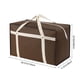 thumbnail image 3 of Bolsa de almacenamiento para mudanzas de gran capacidad reforzada con remaches | Tela no tejida gruesa e impermeable | Cierre de doble cremallera | Asas resistentes | Organizador de colchas, ropa y, 3 of 6