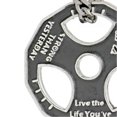 thumbnail image 5 of Steering Wheel Necklace Silver Color Stainless Steel Finely Polished Mens Pendant Necklace for Party Travel Birthday, 5 of 5